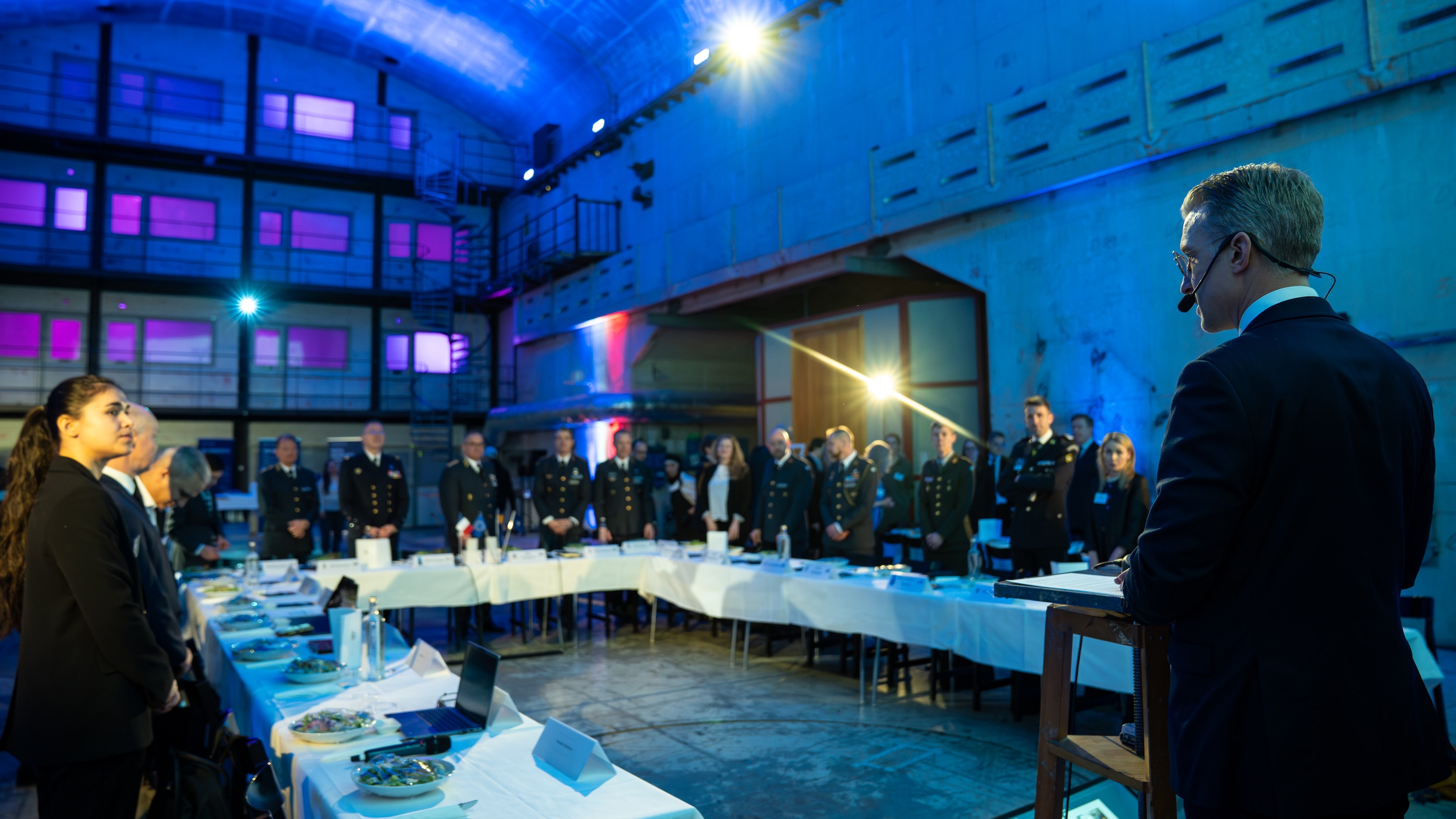 The visit in Reaktorhallen.