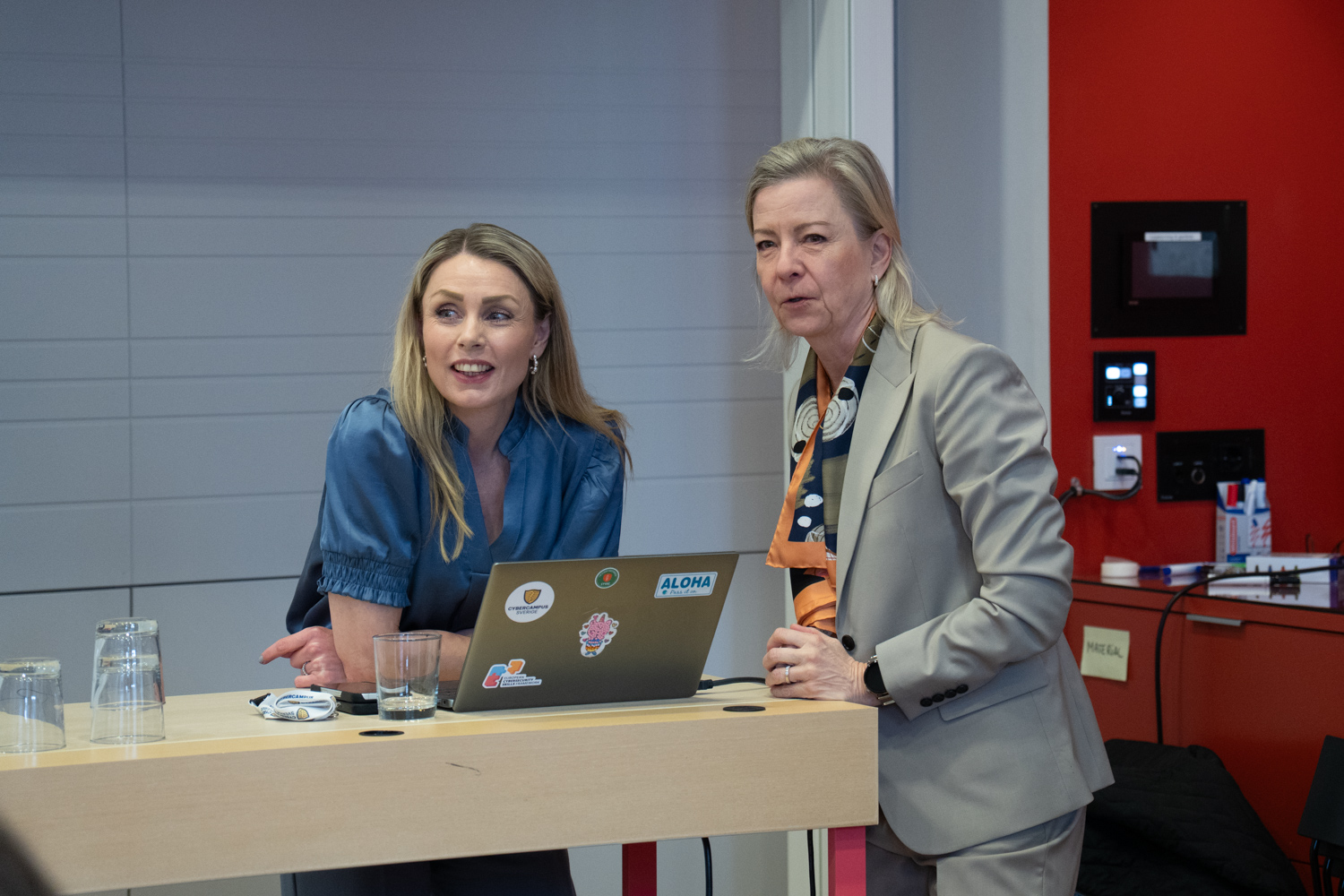Mette Svensson och Ingrid Tersman
